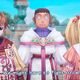 From left to right: Jack Russell (the protagonist), Clive, and Ridley Silverlake. This is a screenshot from a cutscene during their first mission.